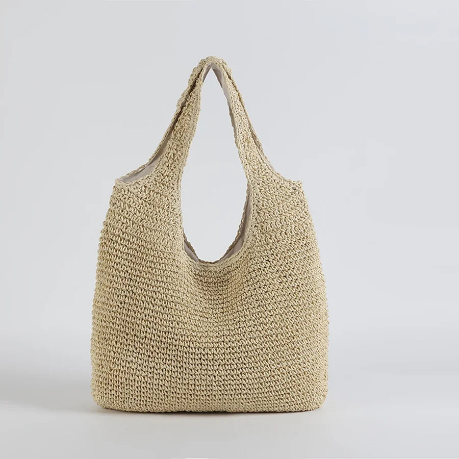 Women's Woven Rattan Bag