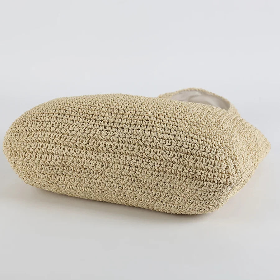 Women's Woven Rattan Bag