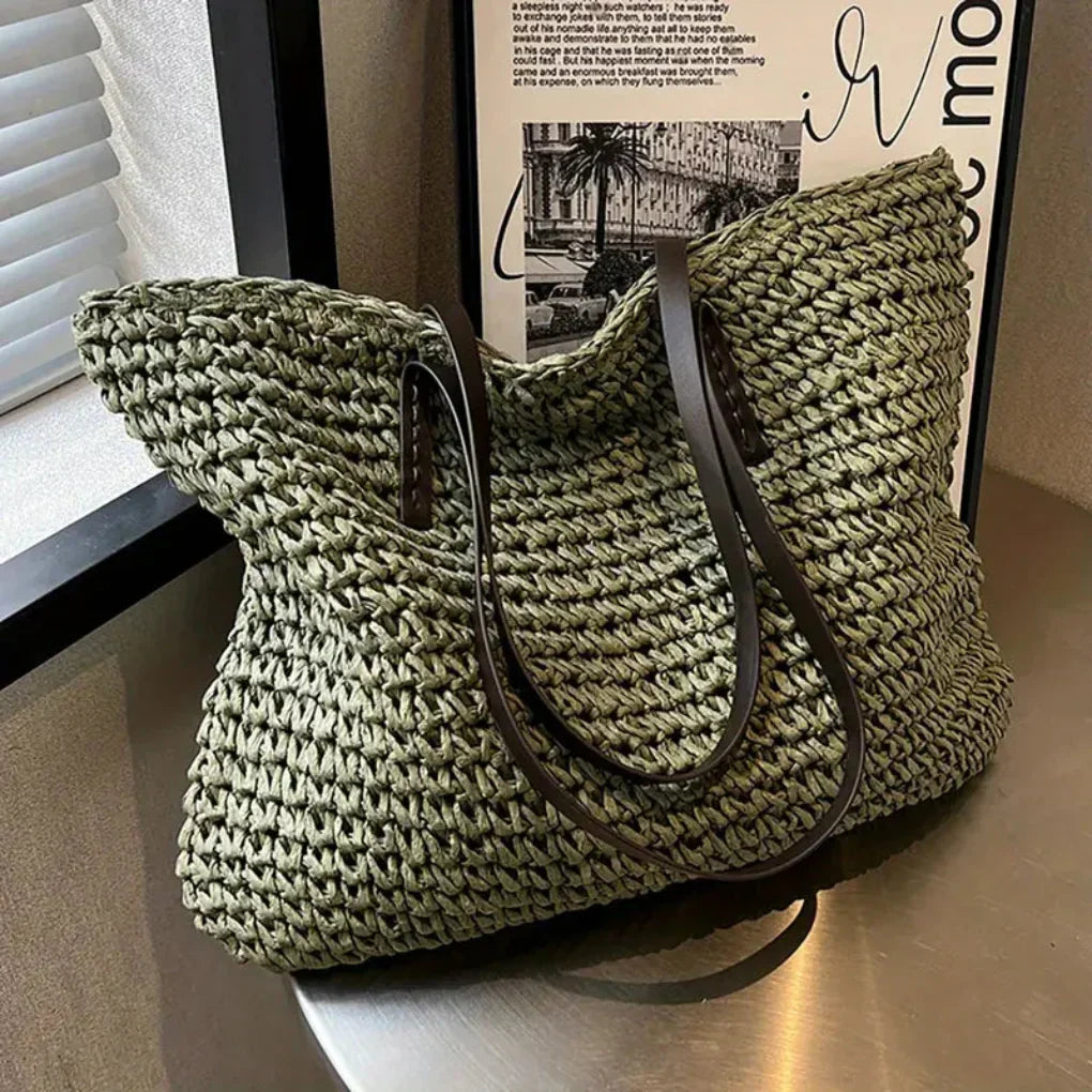 Women's Woven Tote Bag