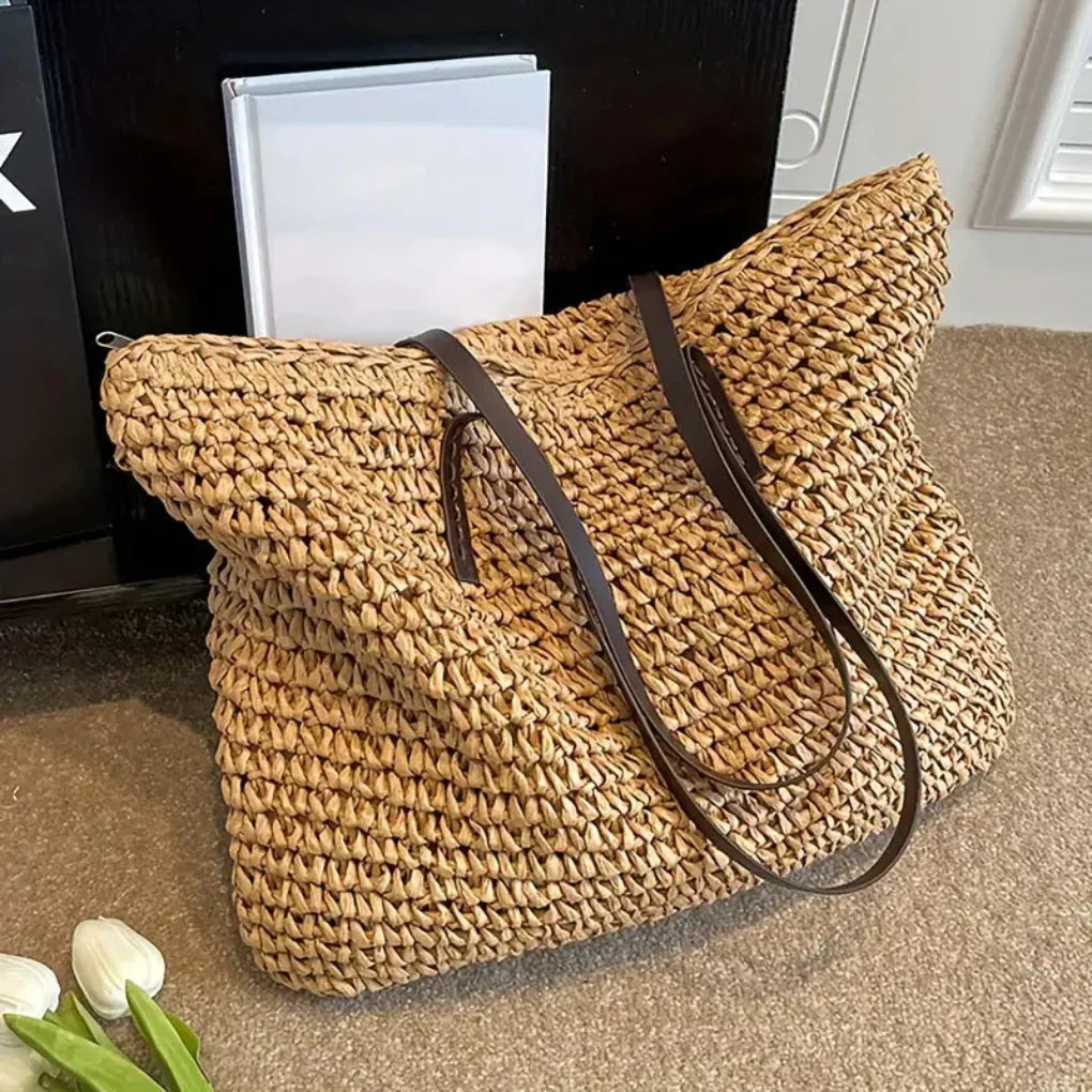 Women's Woven Tote Bag