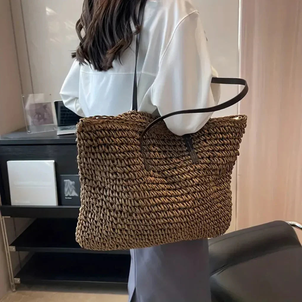 Women's Woven Tote Bag