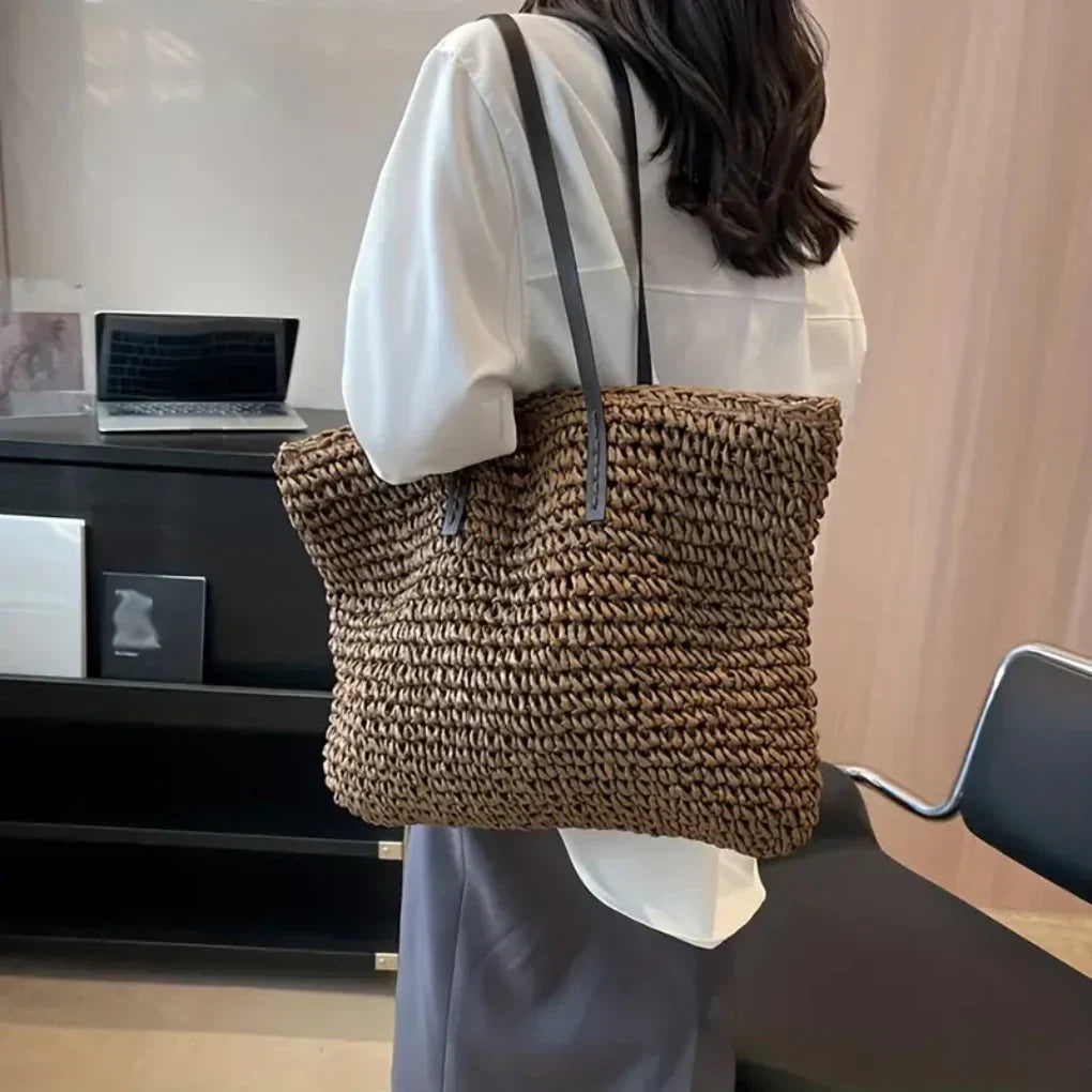 Women's Woven Tote Bag
