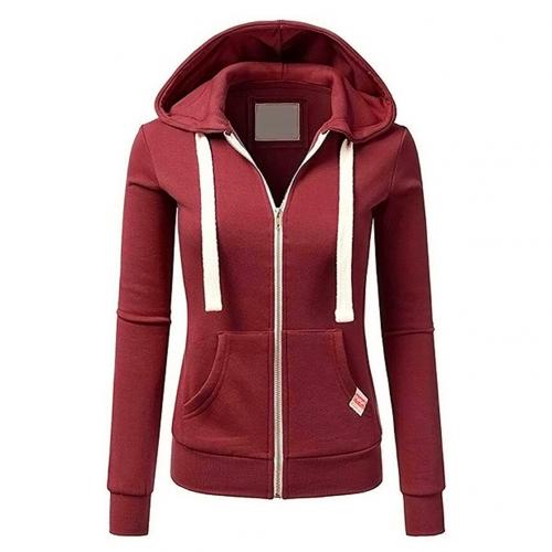 Women's Zip-Up Fitted Hoodie