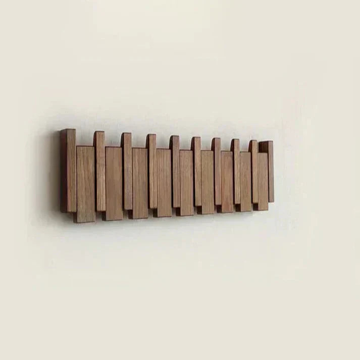 Wooden Piano Coat Rack