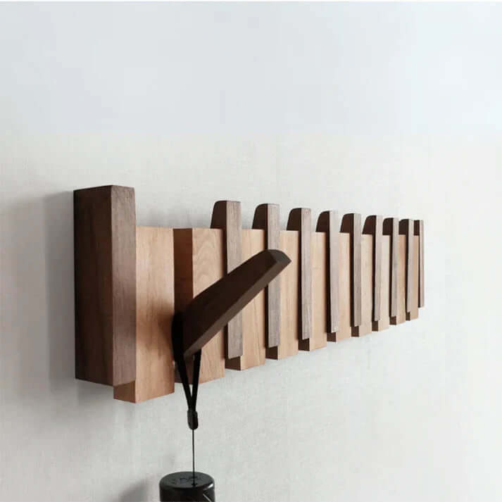 Wooden Piano Coat Rack for the Entryway