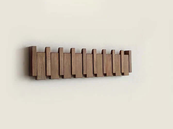 Wooden Piano Coat Rack for the Entryway