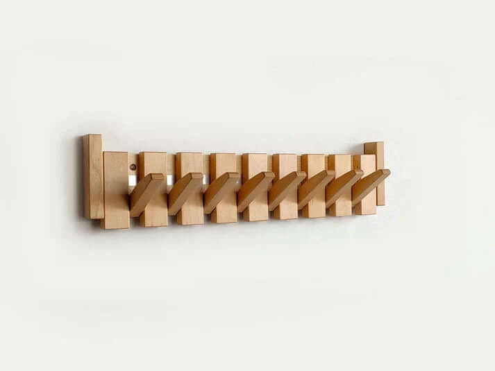 Wooden Piano Coat Rack for the Entryway