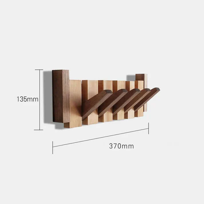 Wooden Piano Coat Rack for the Entryway