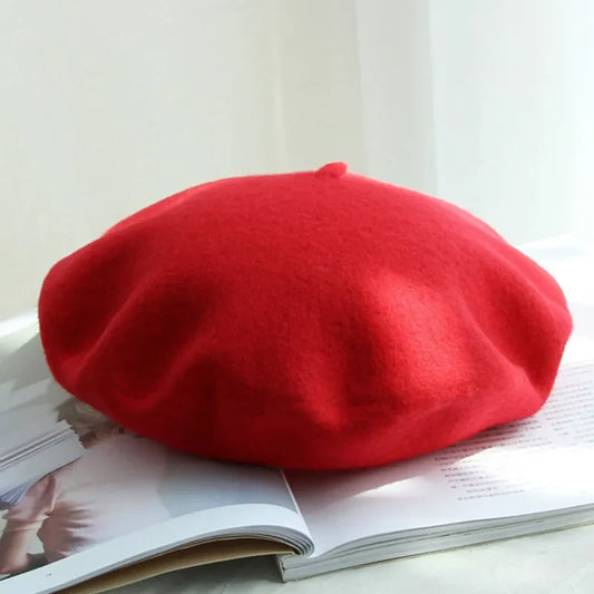 Wool Beret - Warm & Stylish Winter Hat