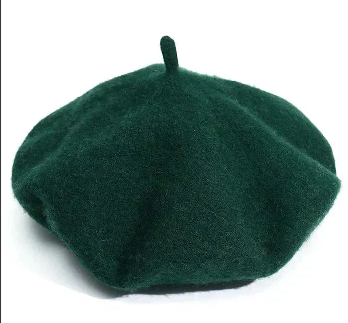 Wool Beret - Warm & Stylish Winter Hat