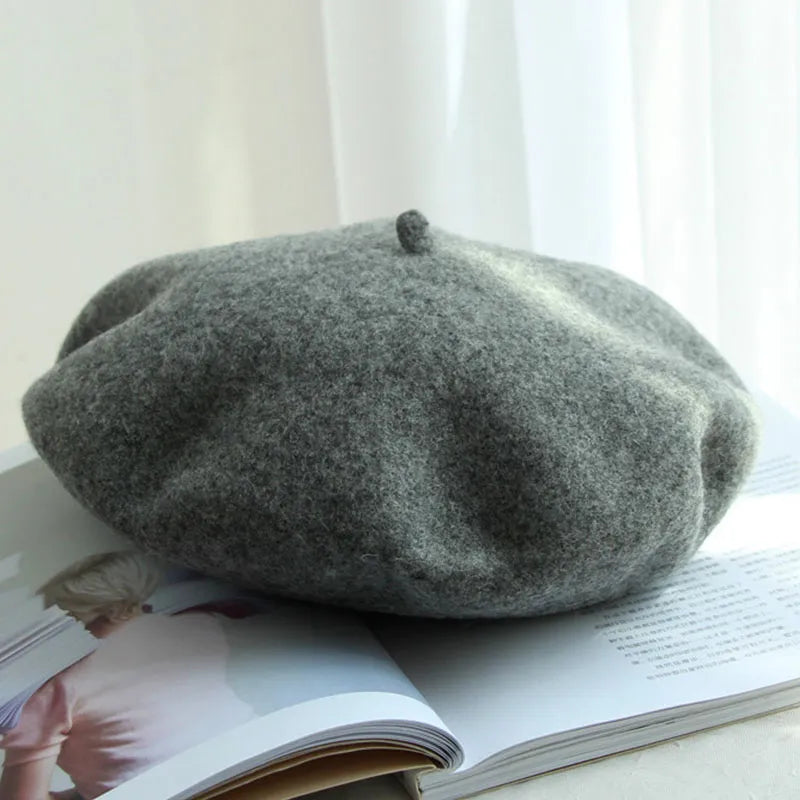 Wool Beret - Warm & Stylish Winter Hat