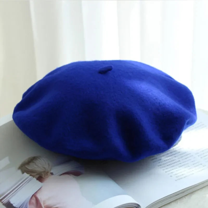 Wool Beret - Warm & Stylish Winter Hat