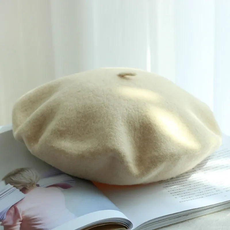 Wool Beret - Warm & Stylish Winter Hat