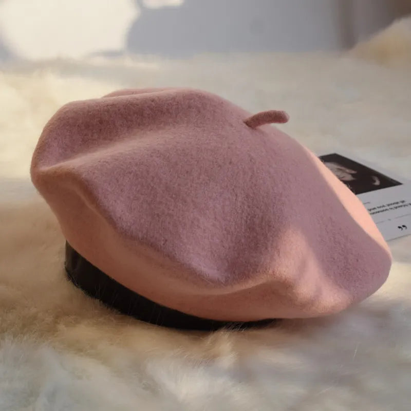 Wool Beret - Warm & Stylish Winter Hat