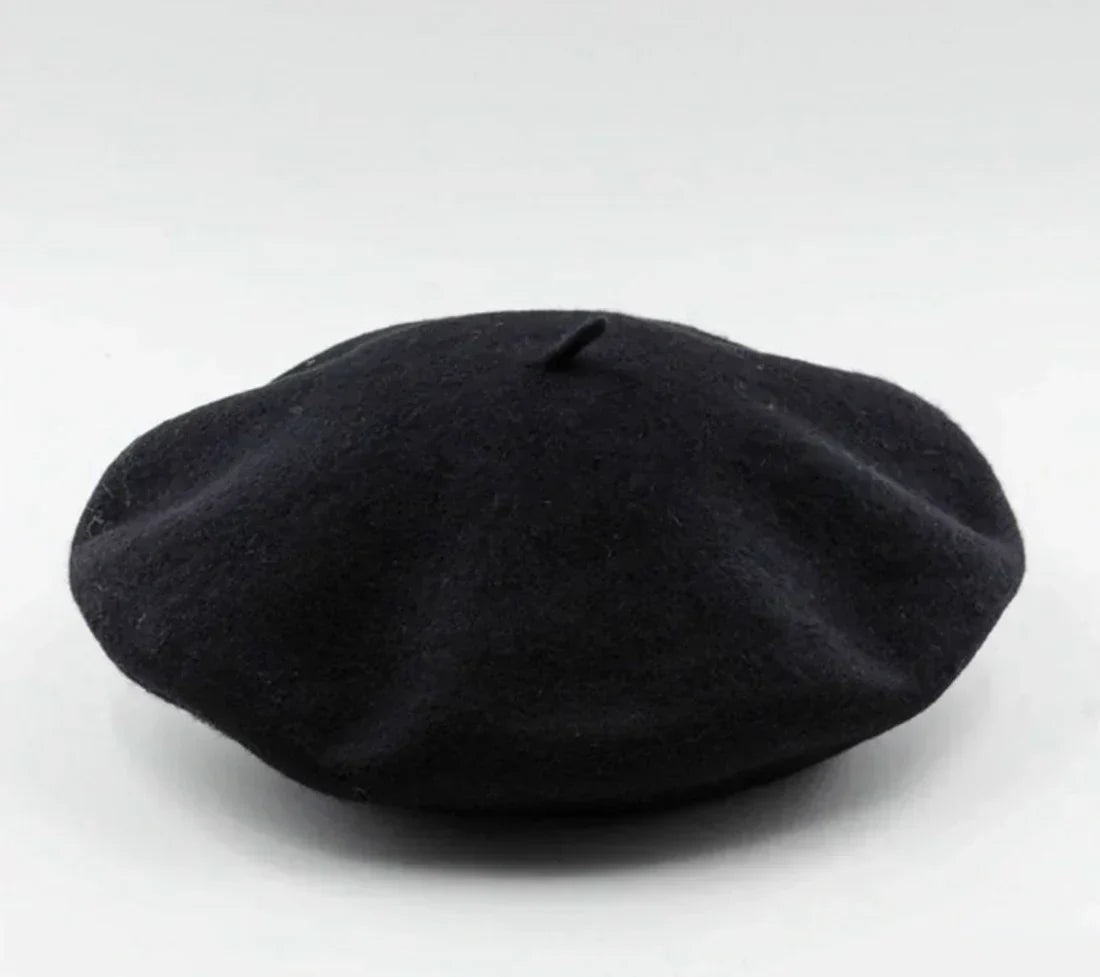 Wool Beret - Warm & Stylish Winter Hat