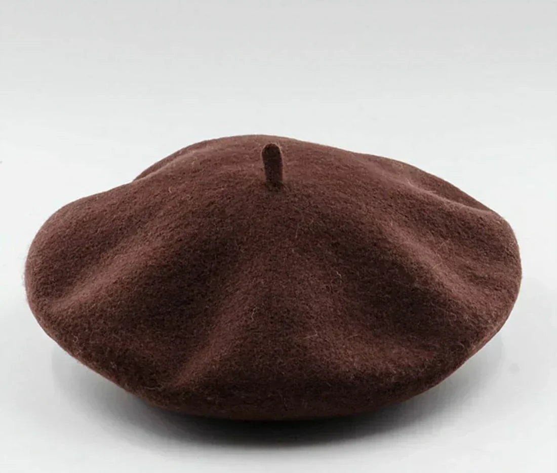 Wool Beret - Warm & Stylish Winter Hat