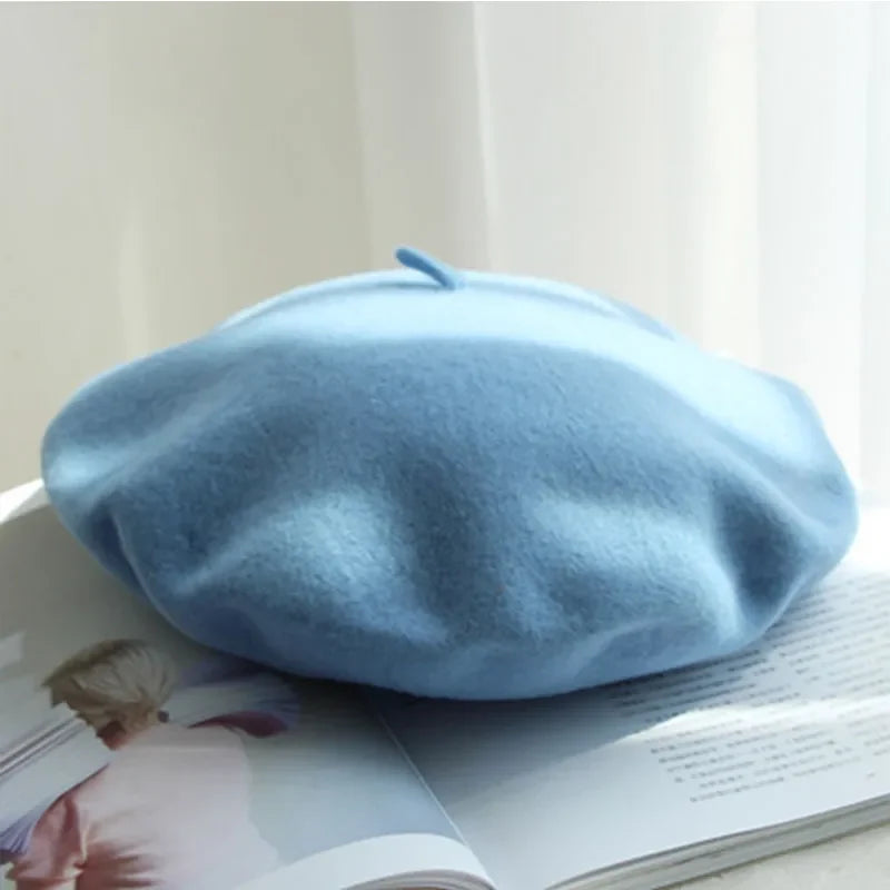 Wool Beret - Warm & Stylish Winter Hat