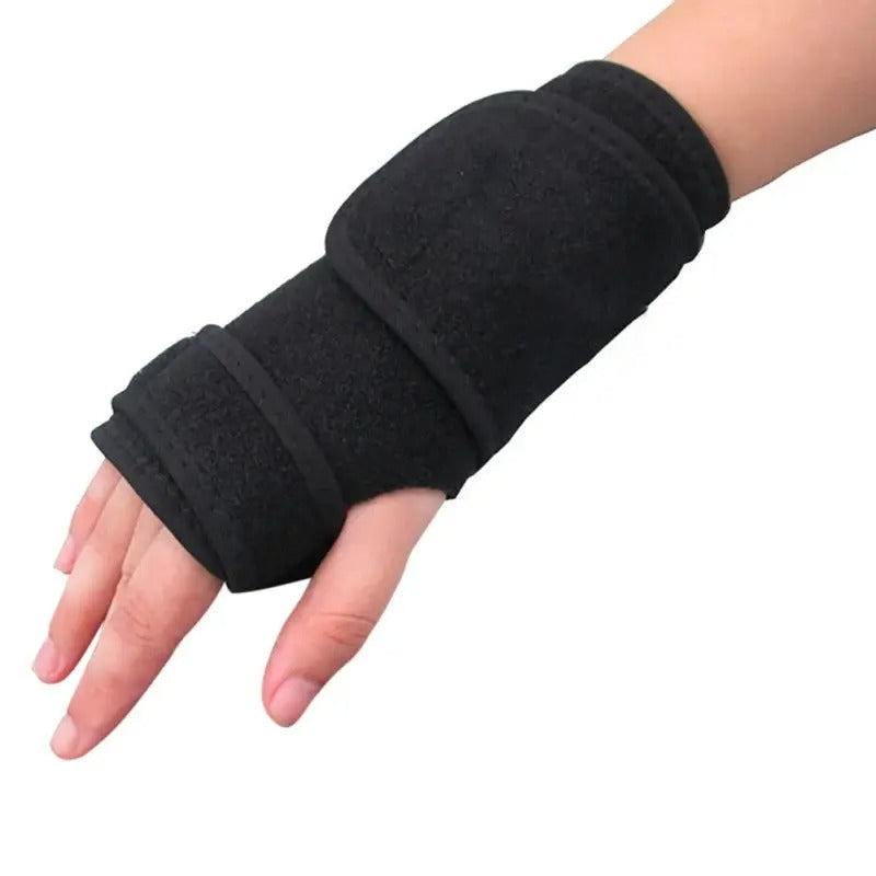 Wrist Brace with Splint and Adjustable Fit