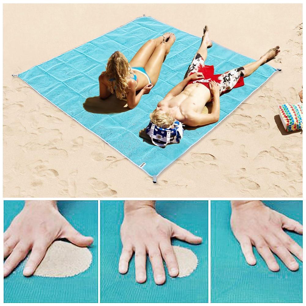 XXL Sand-Free Beach Blanket | 200 x 200 cm