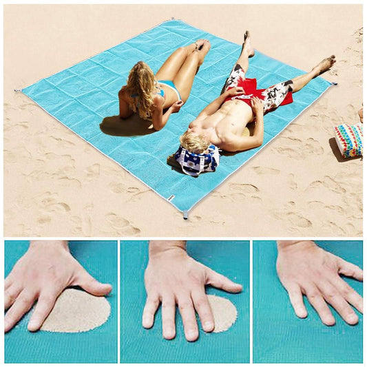 XXL Sand-Free Beach Blanket | 200 x 200 cm