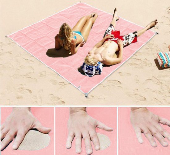 XXL Sand-Free Beach Blanket | 200 x 200 cm