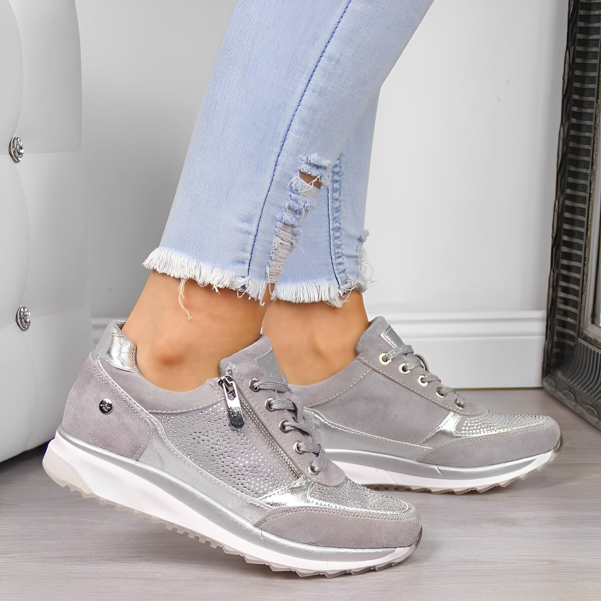 Zipper Sneakers