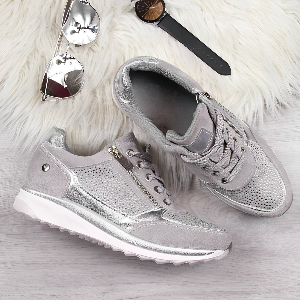 Zipper Sneakers