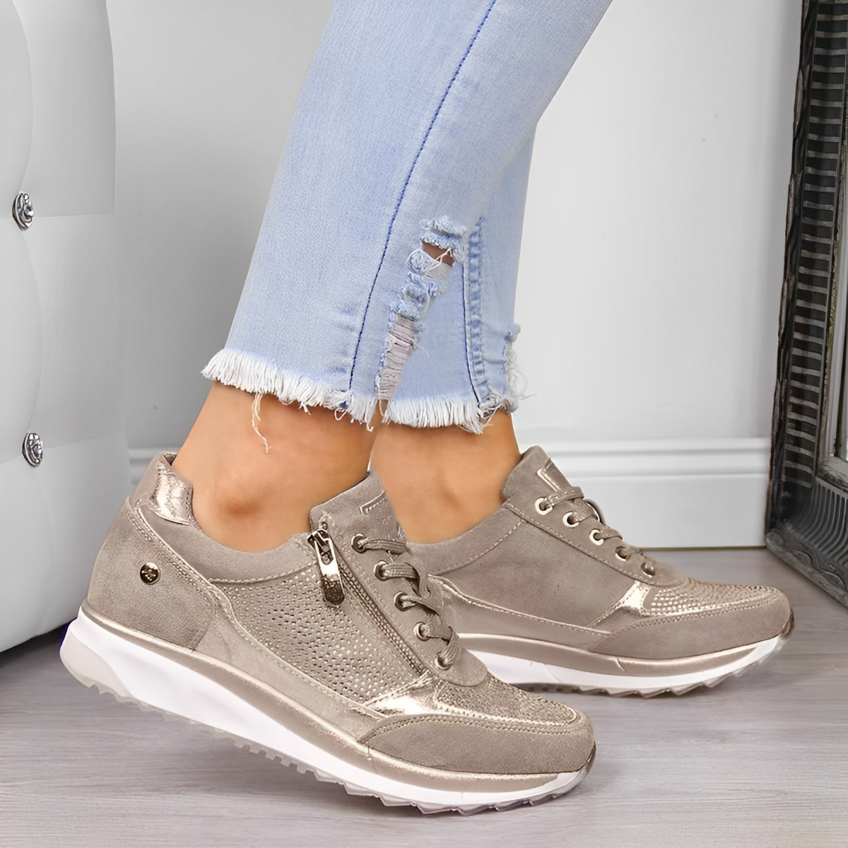 Zipper Sneakers
