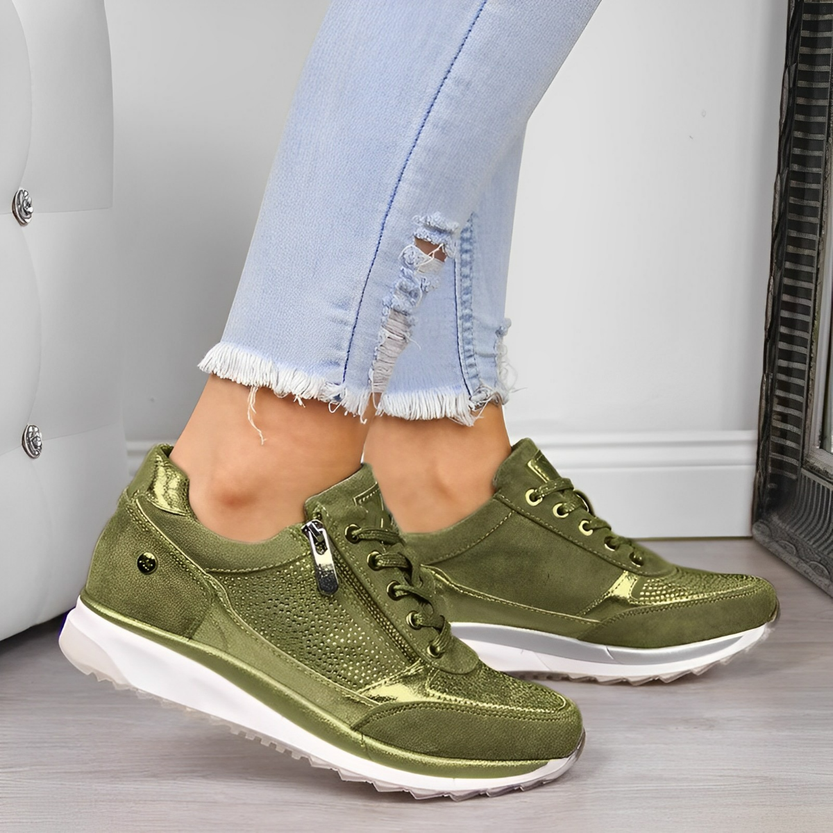 Zipper Sneakers