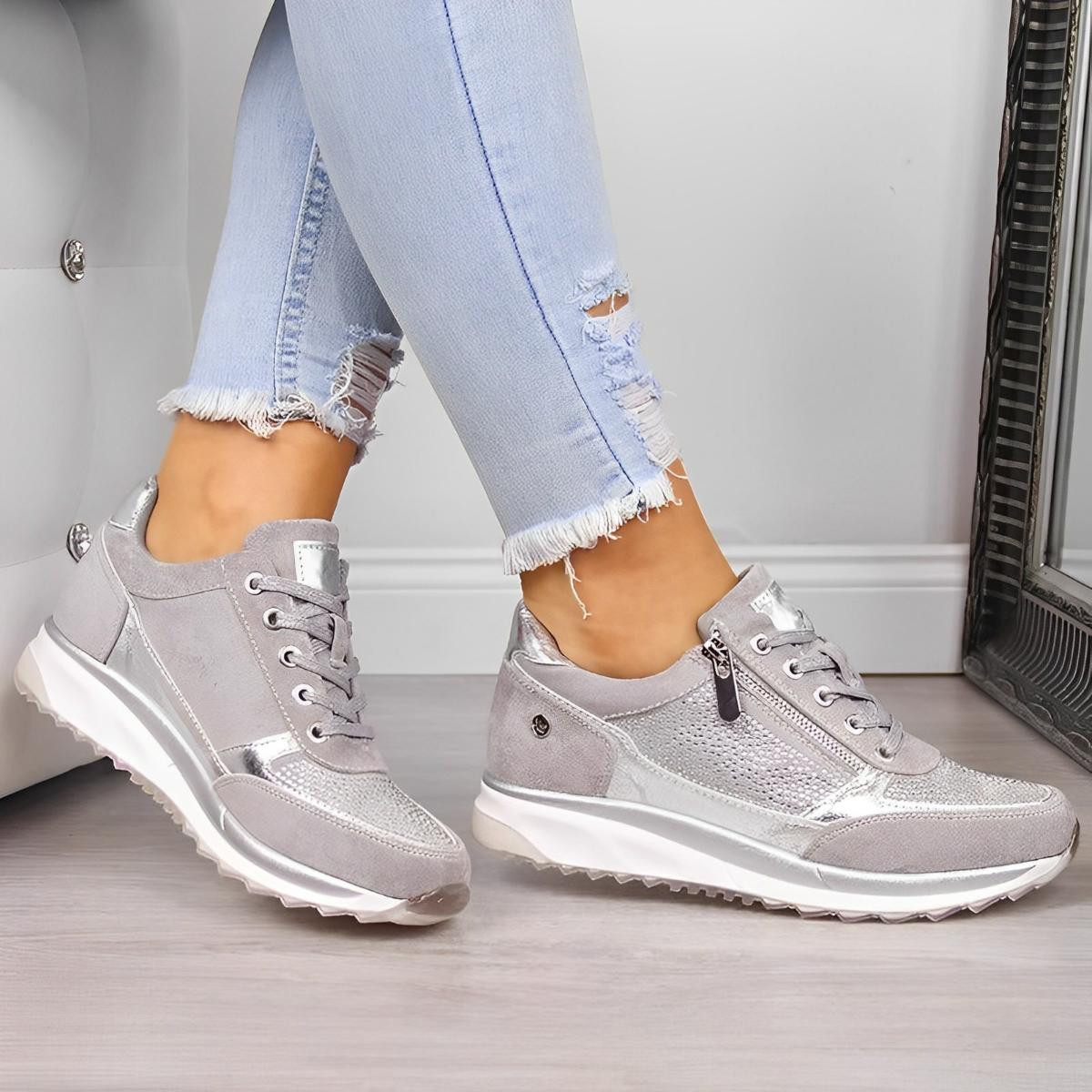 Zipper Sneakers