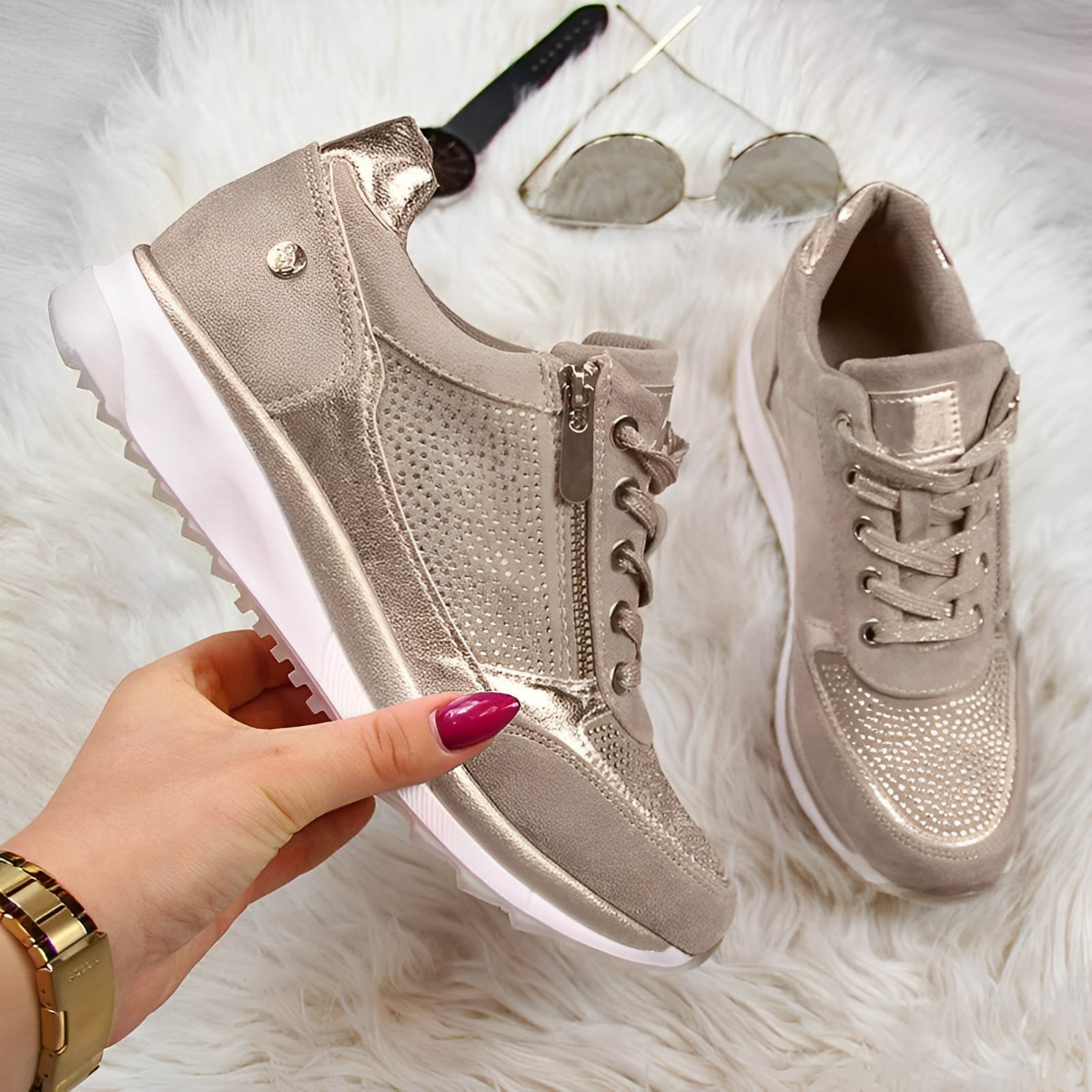 Zipper Sneakers