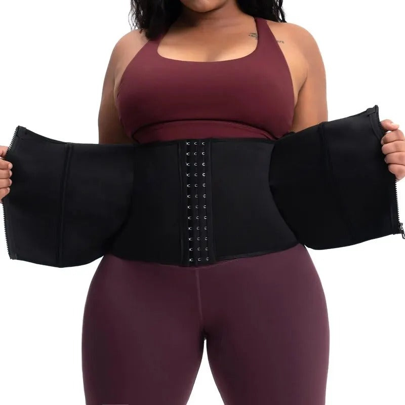 Zippered Waist Support for Posture & Core Stability